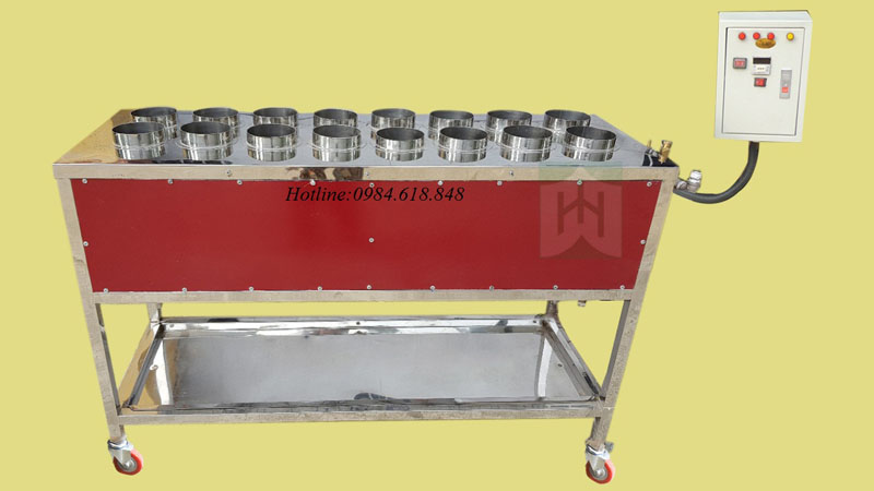 Máy sắc thuốc đông y 16 ấm inox ,model:MC 121